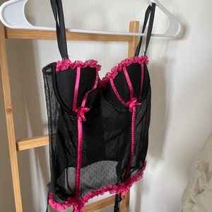 Victoria’s Secret corset lingerie top